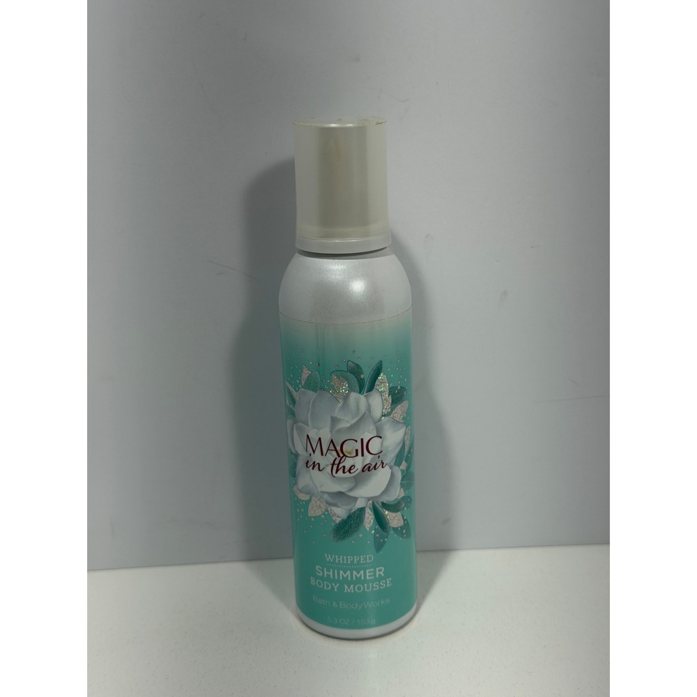 Bath & Body Works Magic in the Air Whipped Shimmer Body Mousse 5.3 oz Cocoa RARE